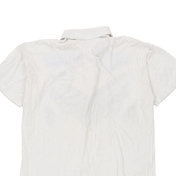 Vintage white Sergio Tacchini Polo Shirt - mens large