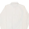 Vintage white France Nike Long Sleeve Polo Shirt - mens x-large