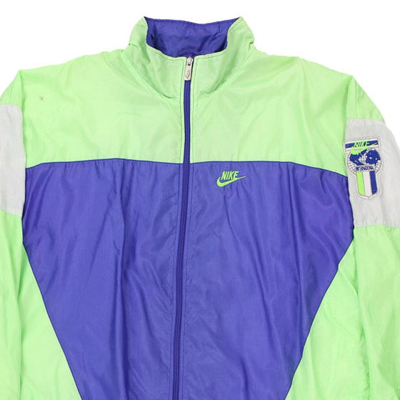 Vintage block colour International Nike Track Jacket - mens x-large