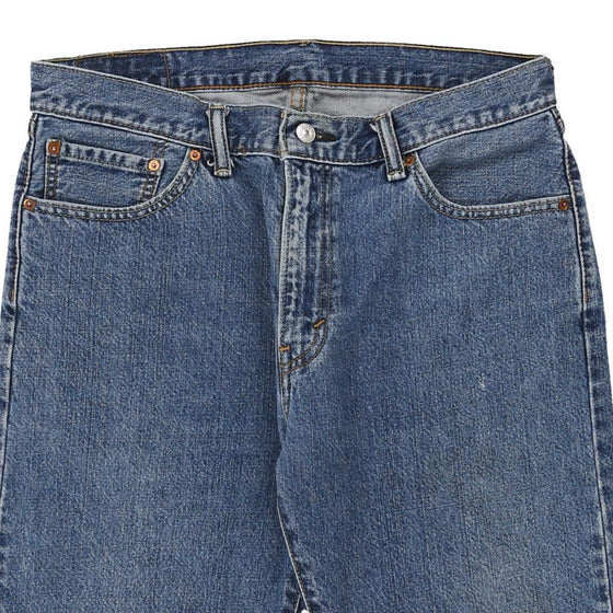 Vintage blue 505 Levis Denim Shorts - mens 35" waist