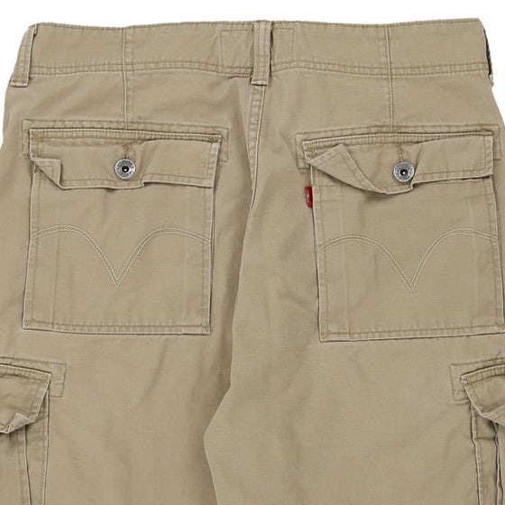 Vintage beige Levis Cargo Shorts - mens 37" waist
