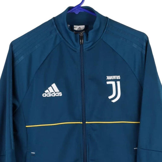 Vintage blue Age 15-16 Juventus Adidas Track Jacket - boys x-large