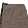 Vintage brown Kenzo Wrap Skirt - womens small