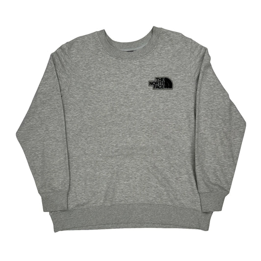 The North Face Sweatshirt - XL Grey Cotton Blend