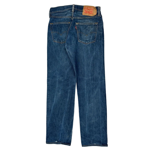 501 Levis Jeans - 28W 30L Dark Wash Denim