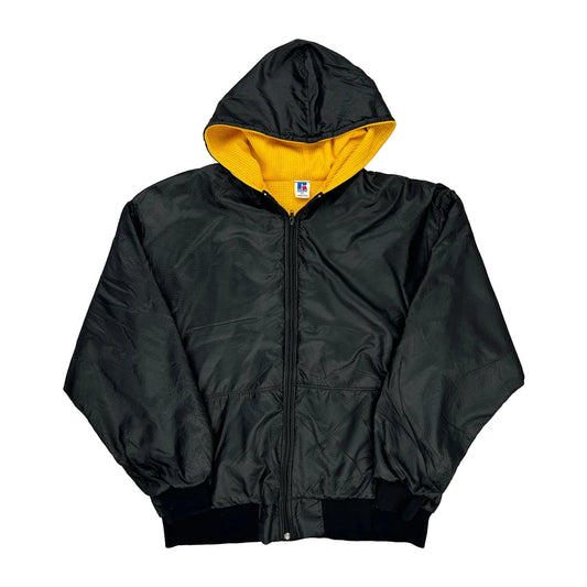 Russell Athletic Jacket - 2XL Black Cotton