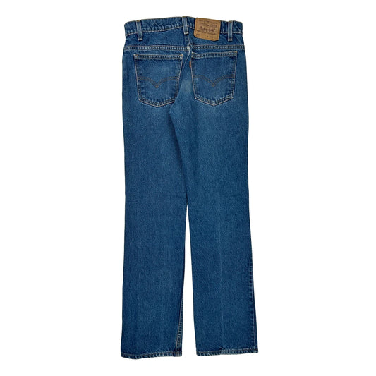517 Orange Tab Levis Jeans - 30W 32L Blue Cotton