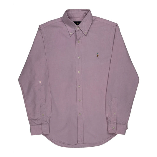 Vintage Ralph Lauren Shirt - Medium Pink Cotton