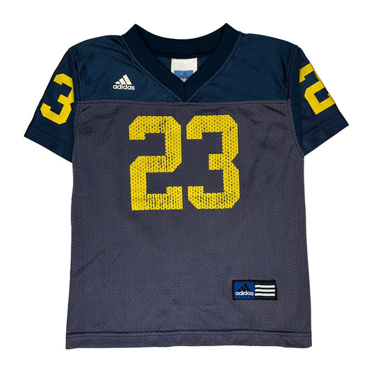 Age 5-6 Adidas Jersey - Small Navy Mesh