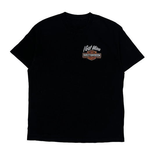 Buckeye Harley-Davidson Harley Davidson Graphic T-Shirt - XL Black Cotton