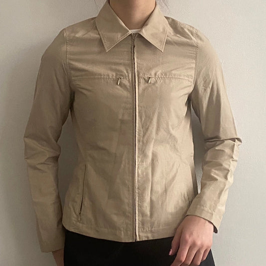Vintage beige Mexx Jacket - womens small
