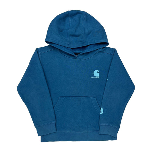 Age 6 Carhartt Hoodie - Small Blue Cotton