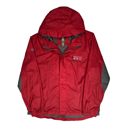 Timberland Waterproof Jacket - XL Red Nylon