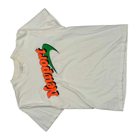 Screen Stars Single Stitch T-Shirt - Large White Cotton