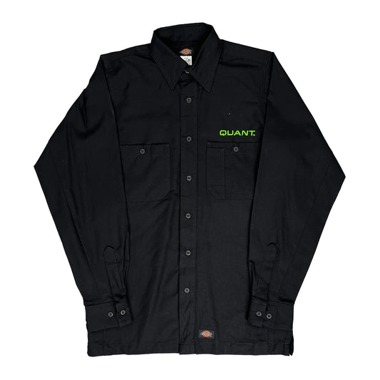 Dickies Shirt - Small Black Cotton Blend
