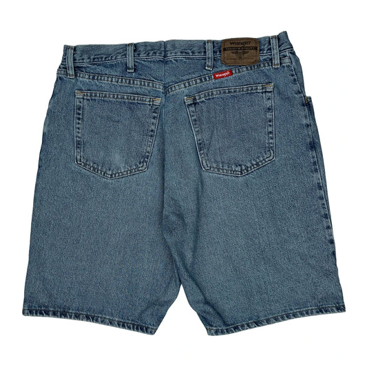 Wrangler Denim Shorts - 34W 9L Blue Cotton