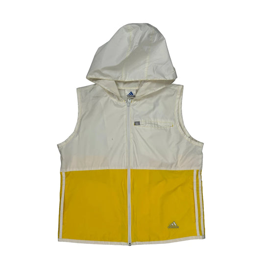 Adidas Gilet - Large White Polyester