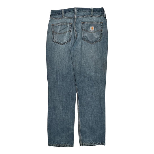 Carhartt Jeans - 34W 34L Blue Cotton Blend