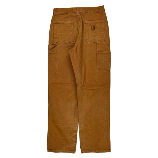 Carhartt Carpenter Trousers - 30W 32L Brown Cotton