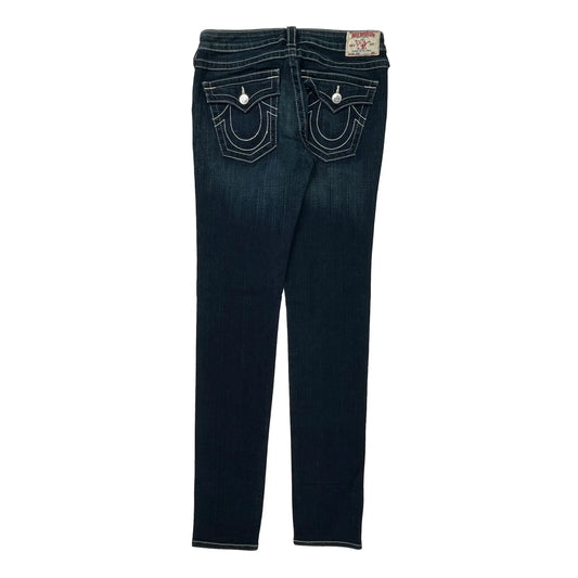 True Religion Skinny Jeans - 30W UK 8 Dark Wash Denim