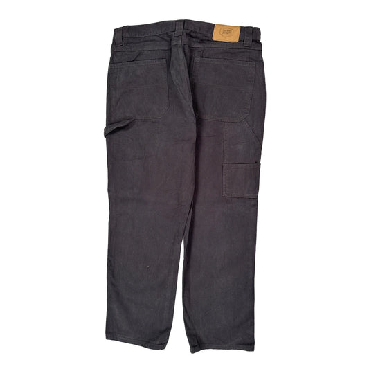 Berkley Jensen Carpenter Trousers - 38W 30L Black Cotton
