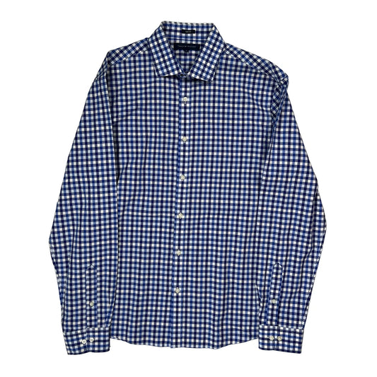 Tommy Hilfiger Checked Shirt - Large Blue Cotton