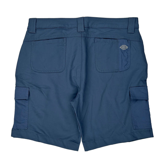 Dickies Cargo Shorts - 34W 9L Blue Polyester