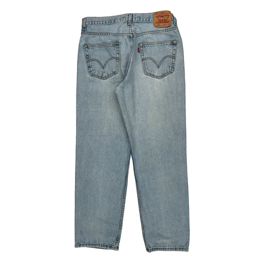 Levis 550 Jeans - 33W 32L Light Wash Denim