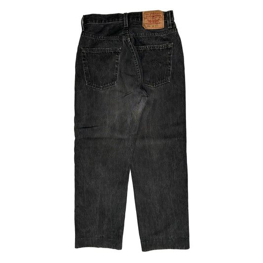 501 Levis Jeans - 26W 25L Black Denim