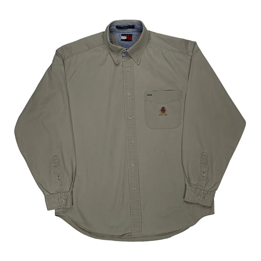 Tommy Hilfiger Shirt - Medium Beige Cotton