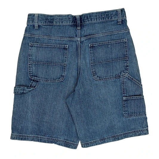 Vintage Urban Star Carpenter Shorts - 33W 11L Blue Cotton