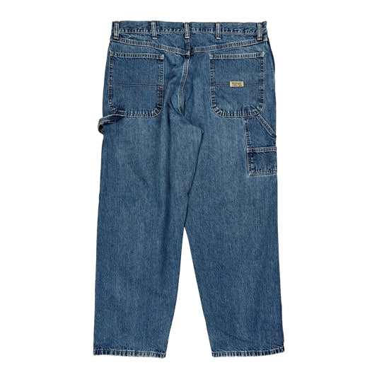 Wrangler Carpenter Jeans - 36W 30L Blue Cotton
