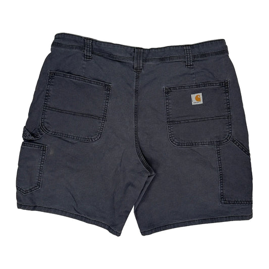 Carhartt Carpenter Shorts - 34W UK 14 Grey Cotton