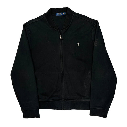 Polo By Ralph Lauren Track Jacket - 2XL Black Cotton