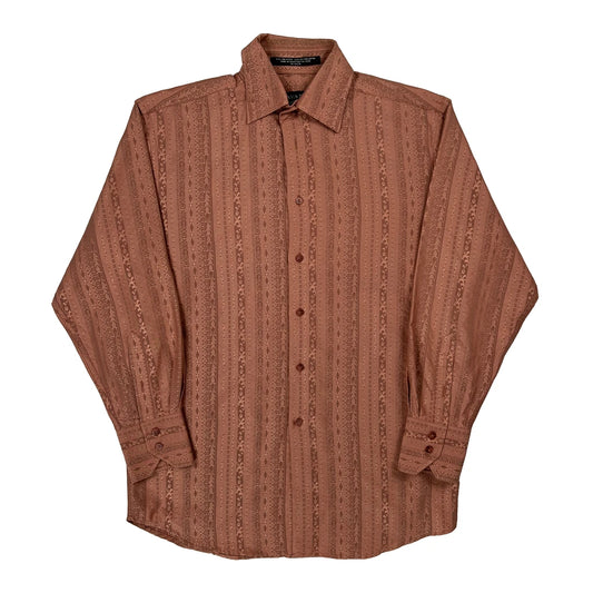 Savane Shirt - Medium Brown Polyester Blend