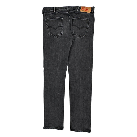501 Levis Jeans - 38W 30L Grey Cotton