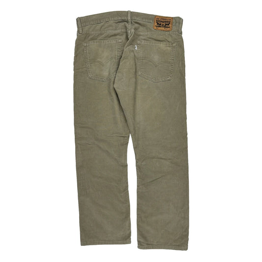 Levis Jeans - 36W 29L Khaki Cotton