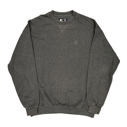 Starter Sweatshirt - Medium Grey Cotton Blend