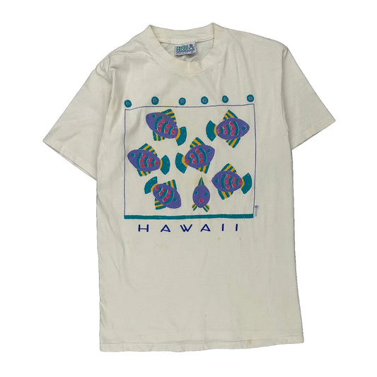 Fresh Produce Single Stitch T-Shirt - Medium Multicoloured Cotton