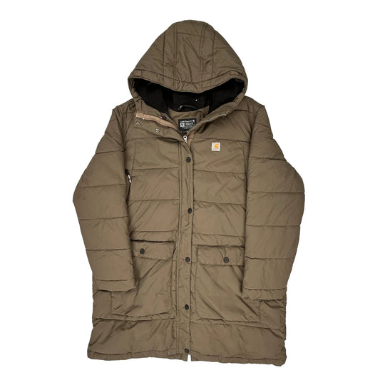 Rain Defender Carhartt Puffer - 2XL Brown Polyester