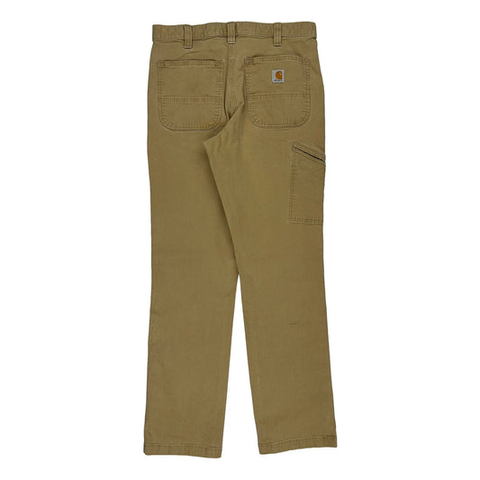 Carhartt Cargo Trousers - 32W 32L Beige Cotton
