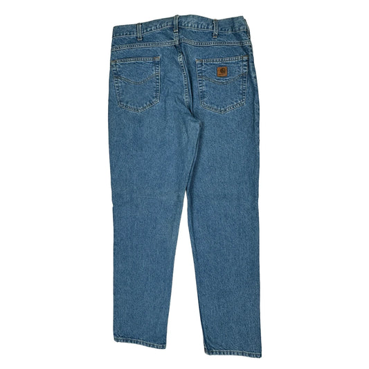 Carhartt Jeans - 36W 32L Blue Cotton