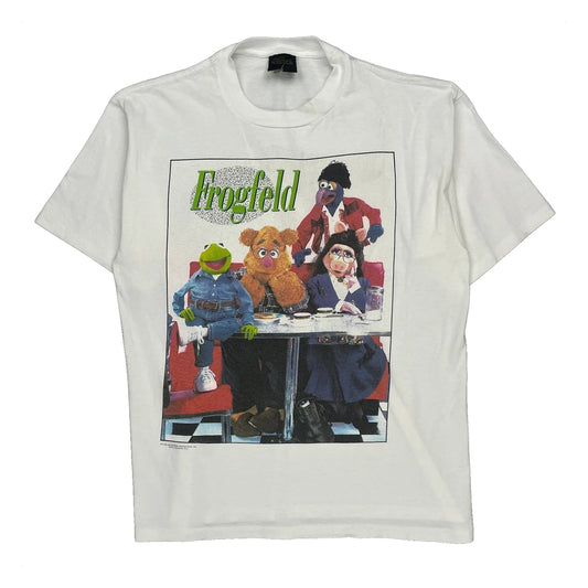 Muppets Changes Cartoon T-Shirt - Large White Cotton