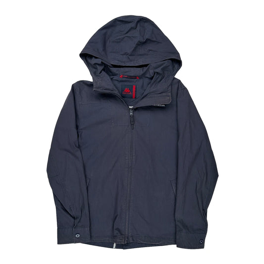 Kappa Windbreaker - Medium Navy Polyester