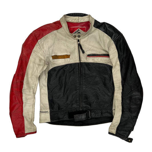 World Champion Dainese Leather Jacket - 2XL Black Leather