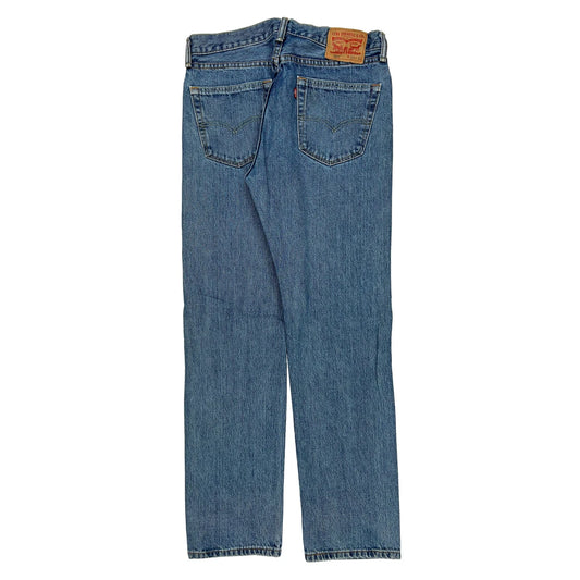 505 Levis Jeans - 32W 32L Blue Cotton