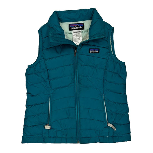 Age 5-6 Patagonia Gilet - XS Blue Polyester