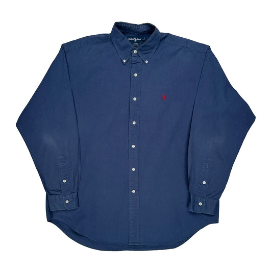 Ralph Lauren Shirt - Large Blue Cotton