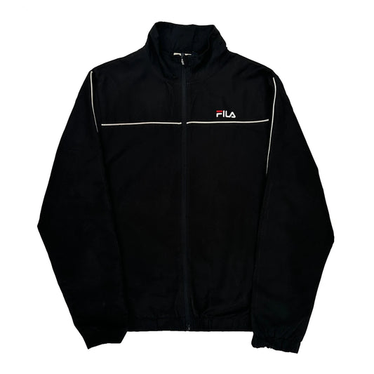 Classics Fila Track Jacket - Small Black Polyester