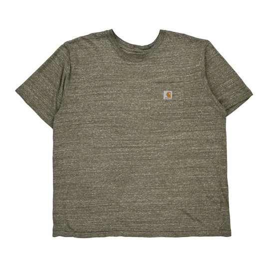 Carhartt T-Shirt - XL Grey Cotton